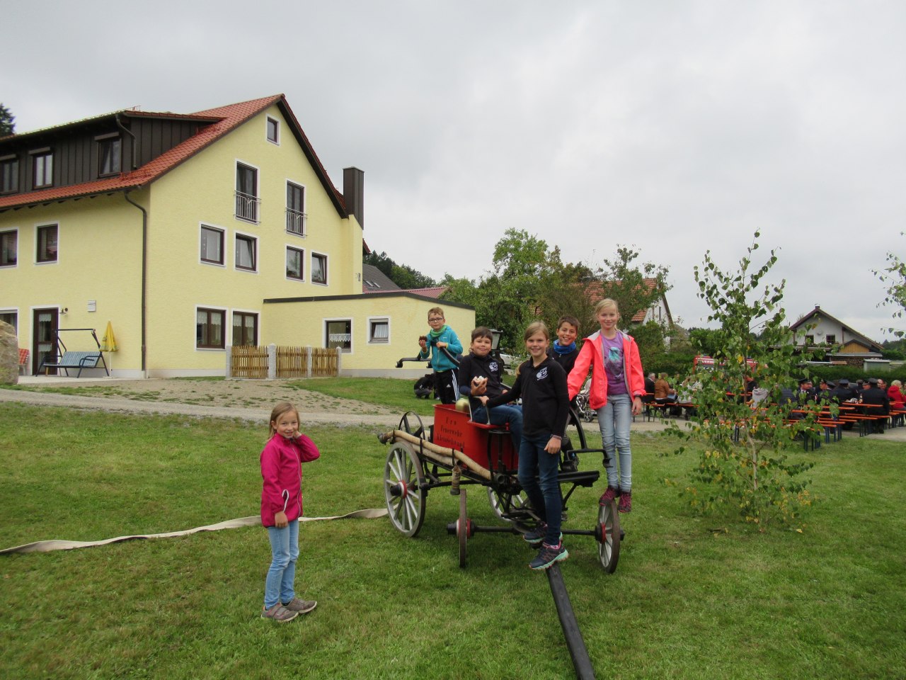 Segnung Tragkraftspritzenanhänger FF Kleinschwand