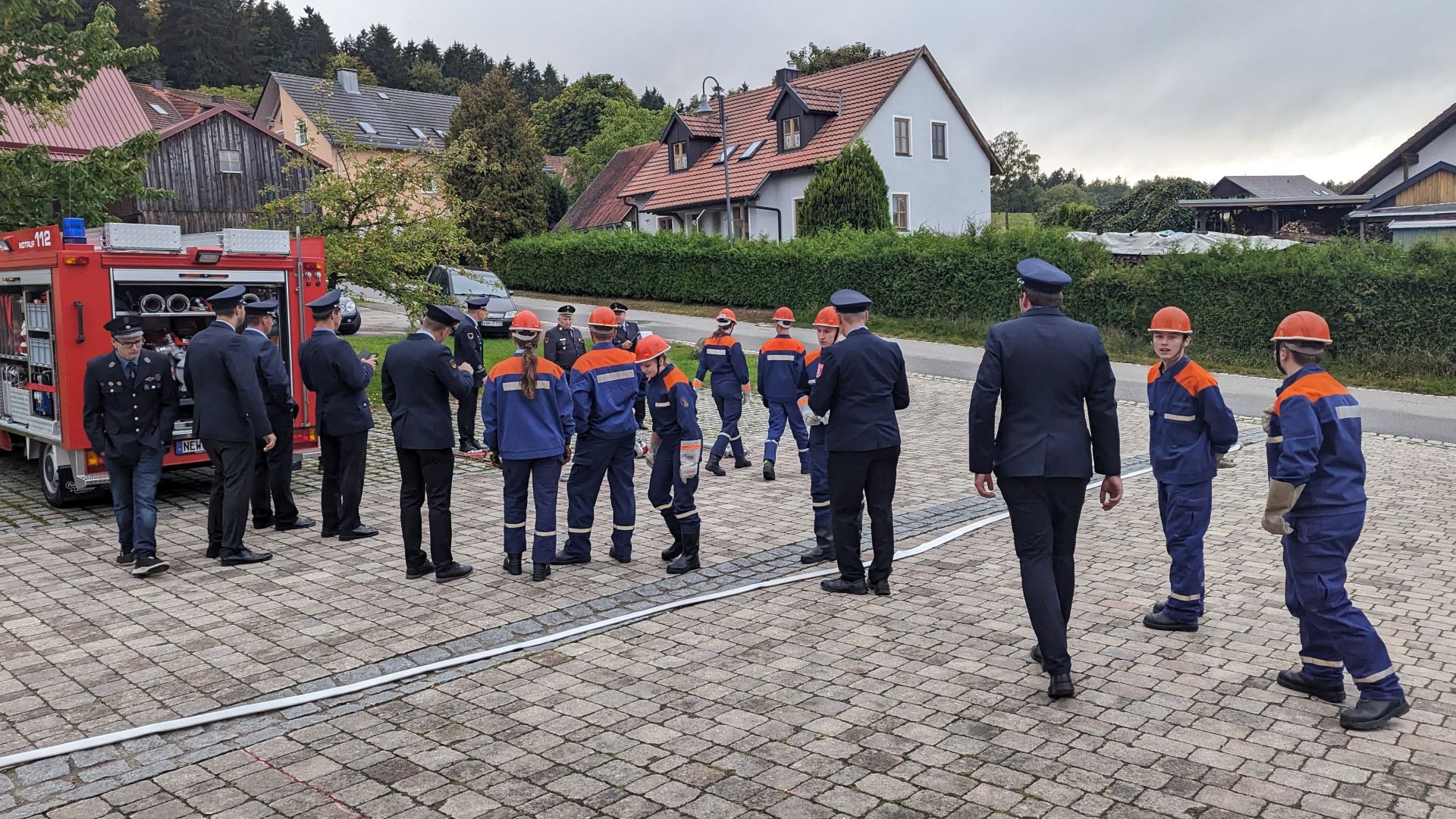 Leistungsabzeichen und bayerische Jugendspanne 09/2023 der FF Kleinschwand