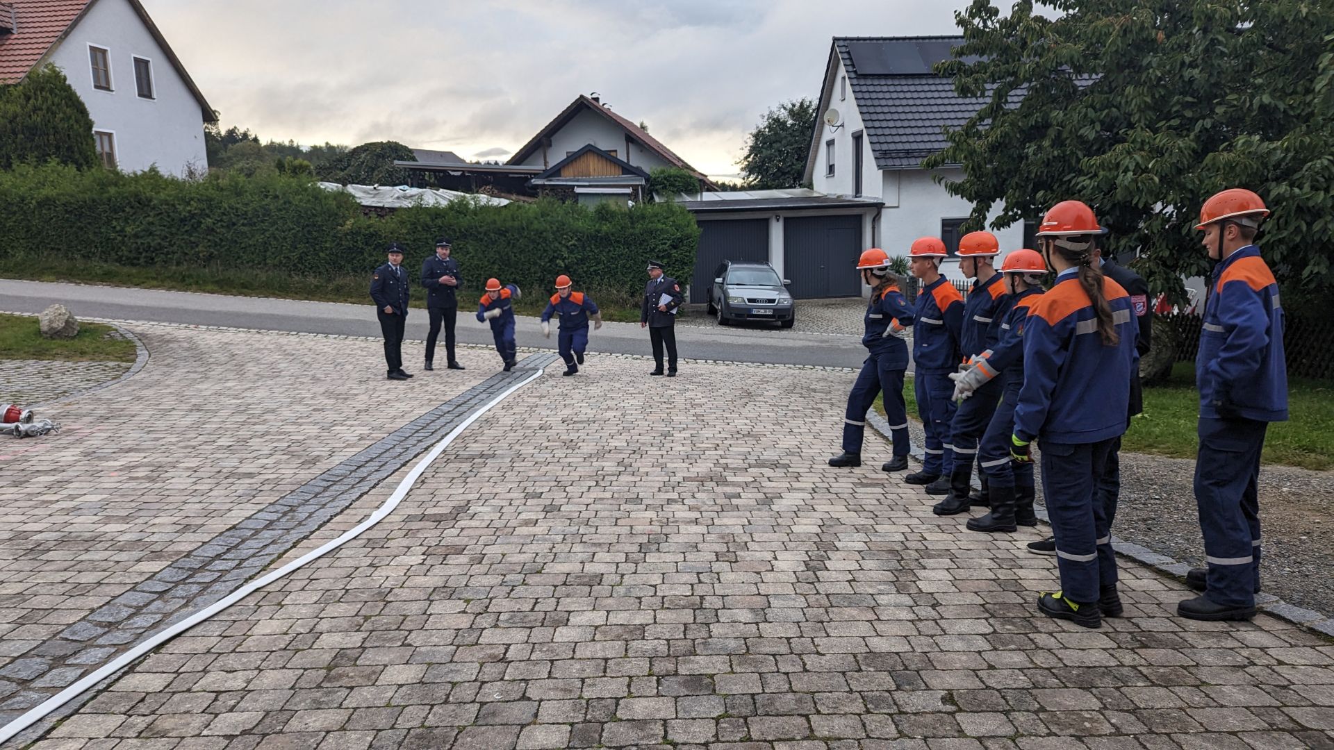 Leistungsabzeichen und bayerische Jugendspanne 09/2023 der FF Kleinschwand