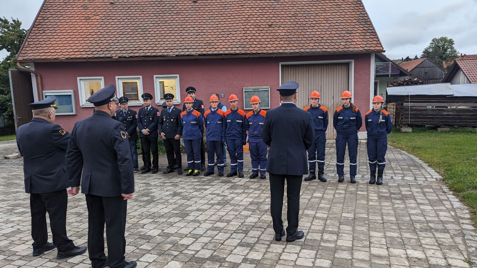 Leistungsabzeichen und bayerische Jugendspanne 09/2023 der FF Kleinschwand