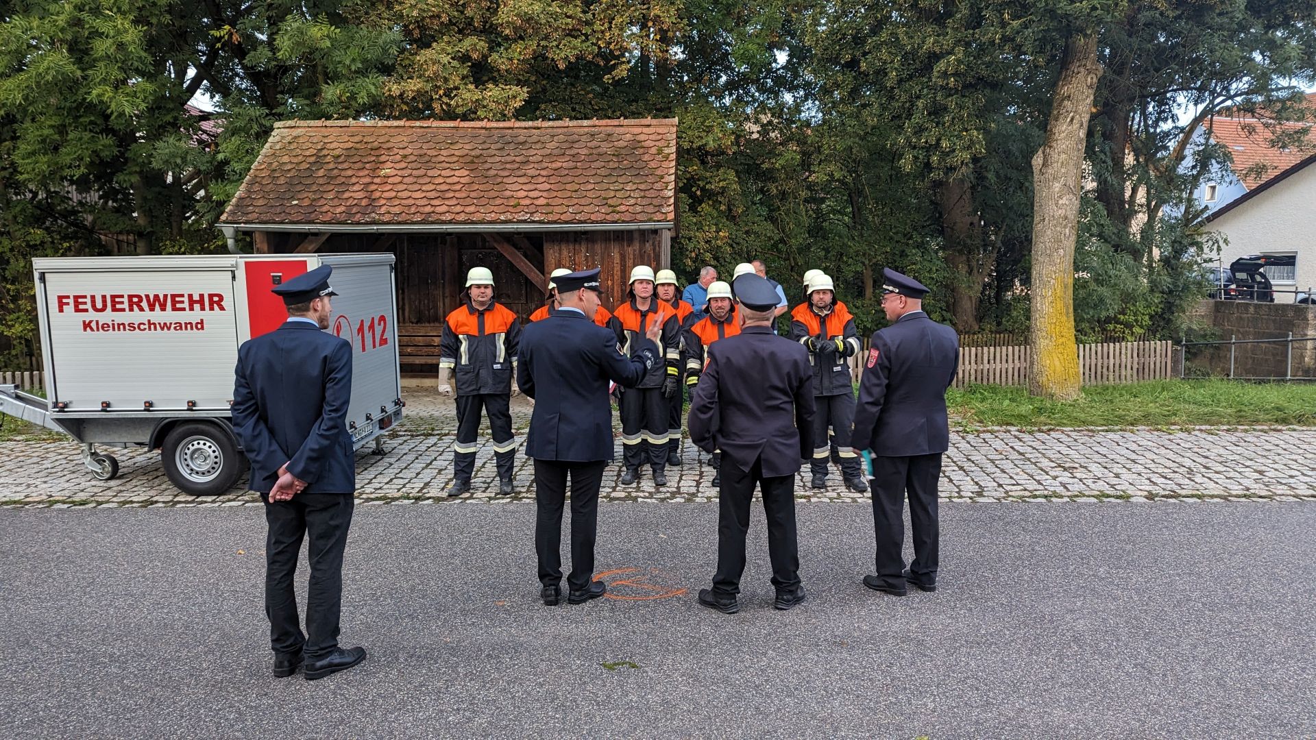 Leistungsabzeichen und bayerische Jugendspanne 09/2023 der FF Kleinschwand