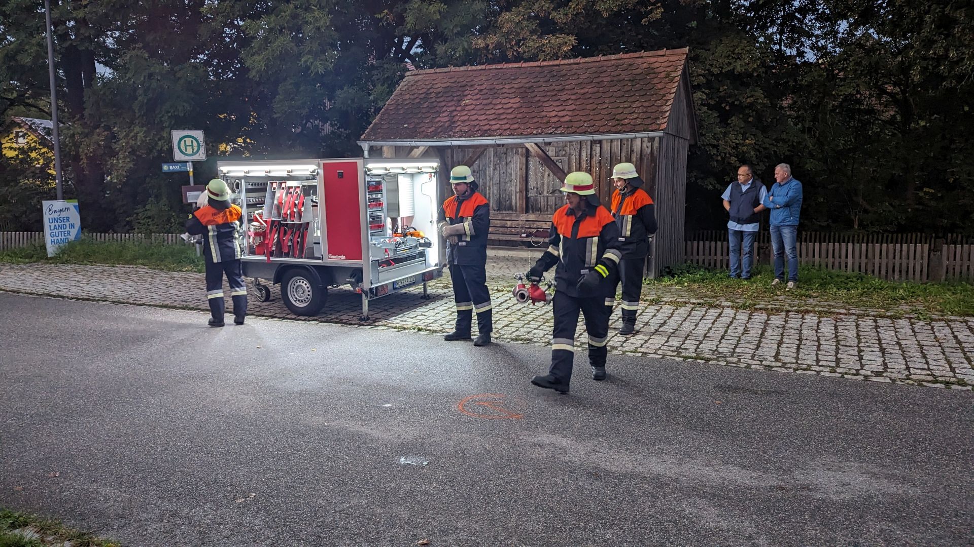 Leistungsabzeichen und bayerische Jugendspanne 09/2023 der FF Kleinschwand