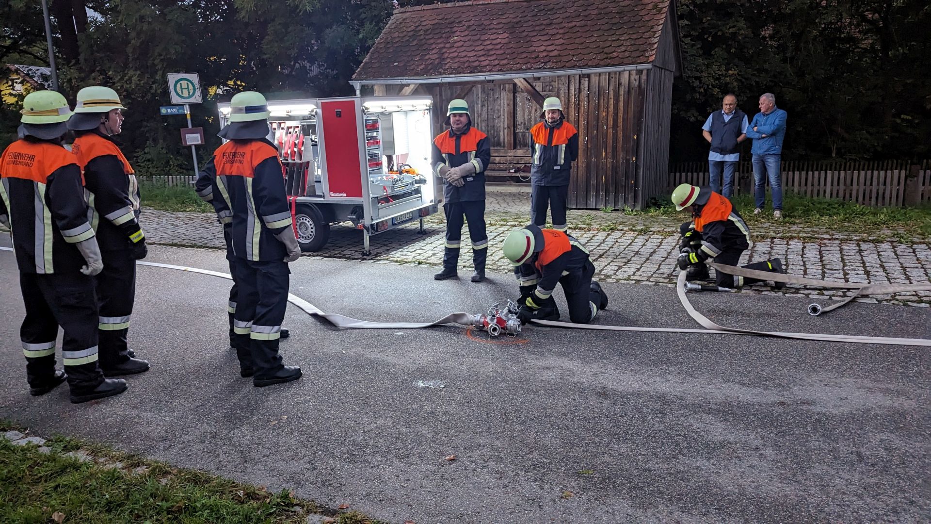 Leistungsabzeichen und bayerische Jugendspanne 09/2023 der FF Kleinschwand