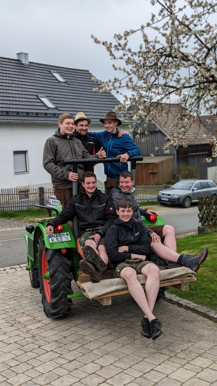 Maibaumaufstellen 2023 FF Kleinschwand