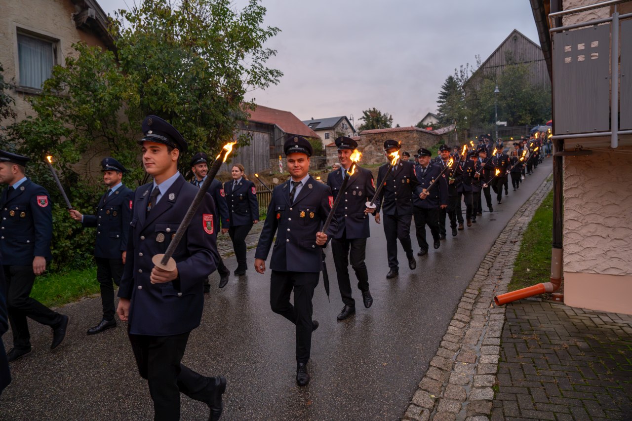Patenbitten der FF Tännesberg 02.10.2024 - FF Kleinschwand