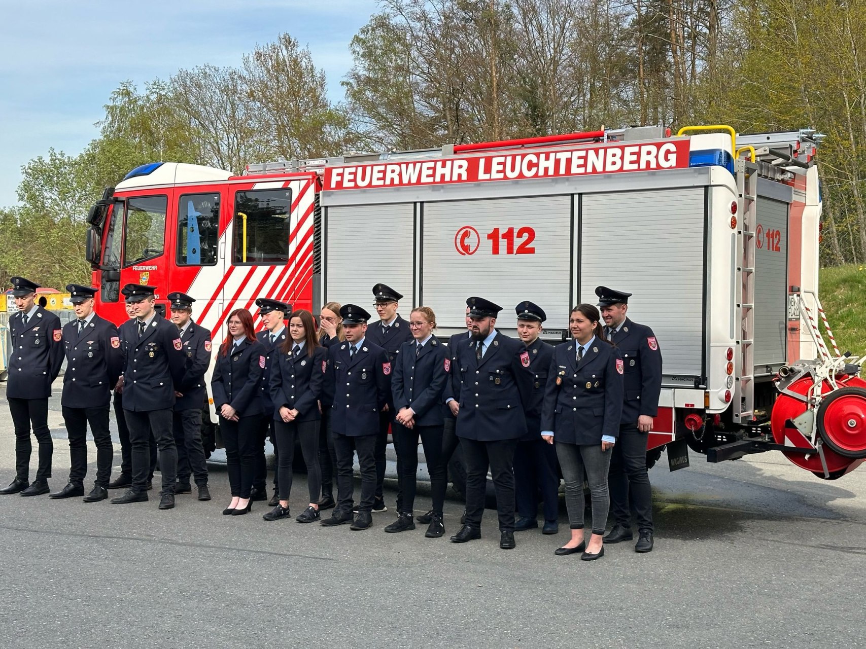 Abschluß Truppmannausbildung der FF Kleinschwand