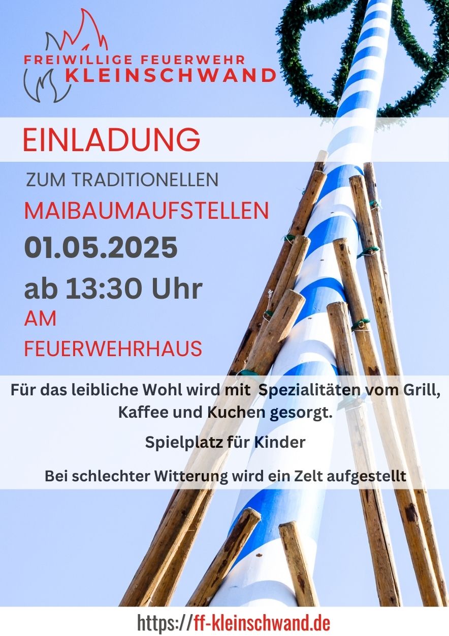 Maibaumaufstellen 01.05.2025