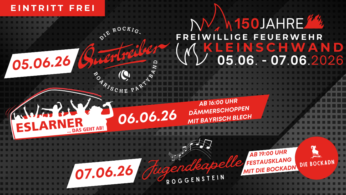 150 Jahre Freiwillige Feuerwehr Kleinschwand