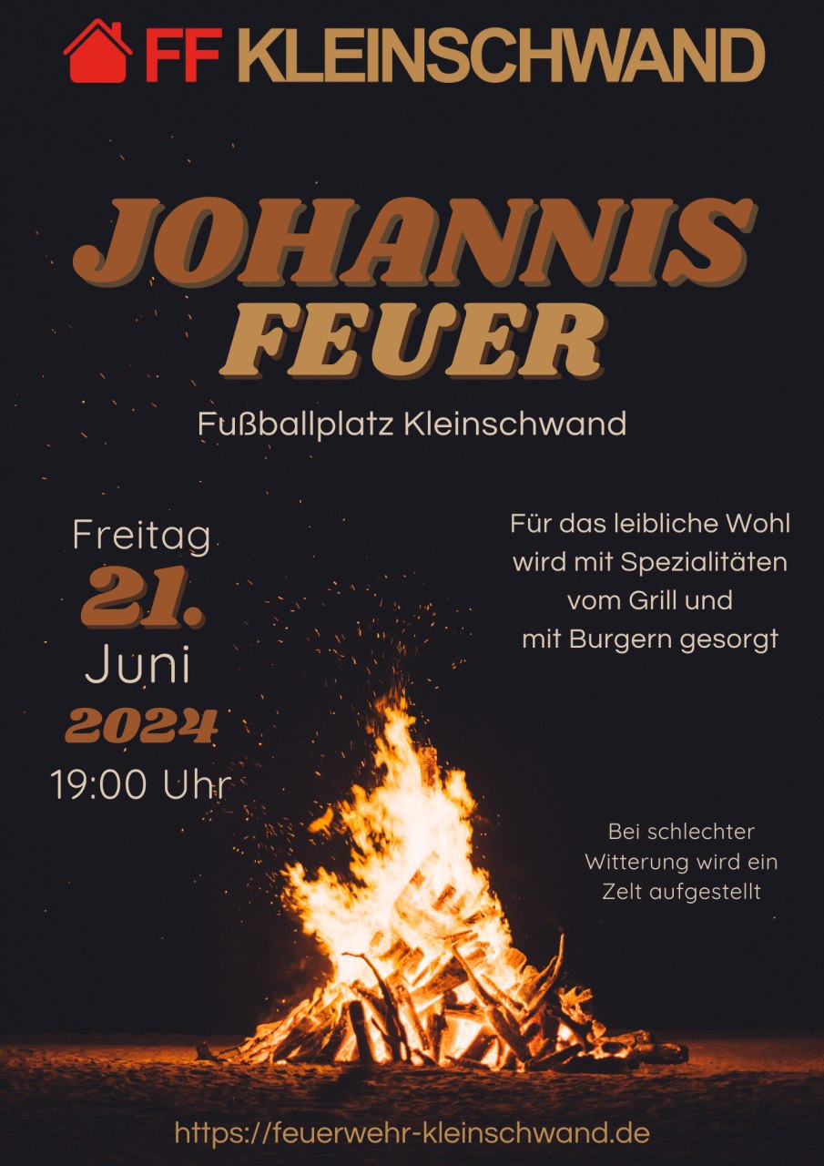 Johannisfeuer am 21.06.2024